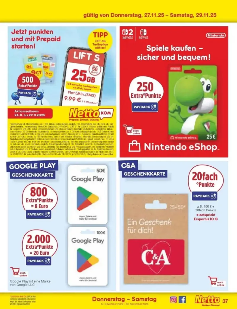 Netto Marken-Discount Prospekt vom 24.11.2025, Seite 45