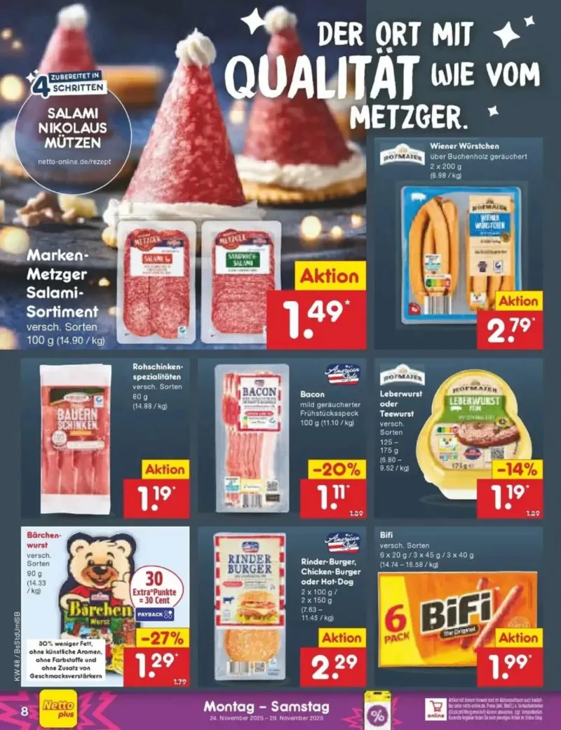 Netto Marken-Discount Prospekt vom 24.11.2025, Seite 8