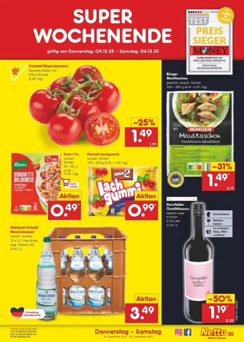 Netto Marken-Discount Prospekt vom 01.12.2025, Seite 37