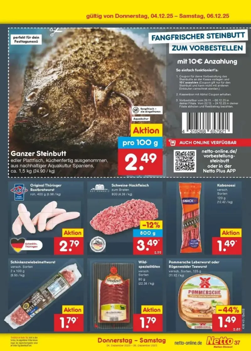 Netto Marken-Discount Prospekt vom 01.12.2025, Seite 39