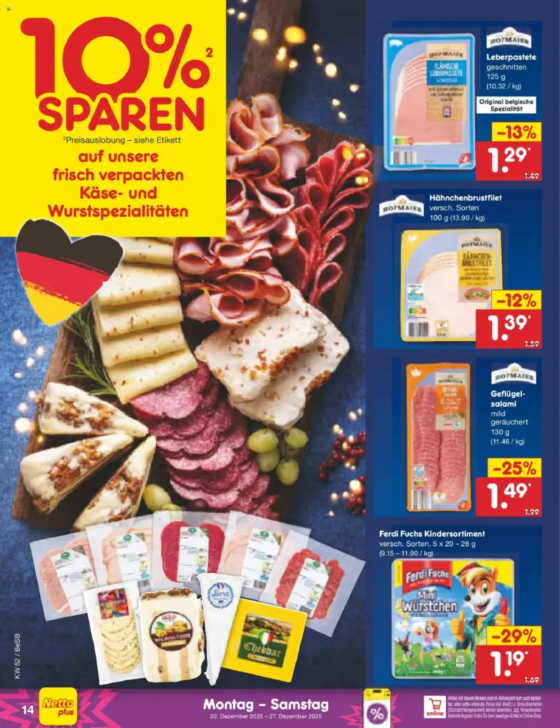 Netto Marken-Discount Prospekt vom 22.12.2025, Seite 14