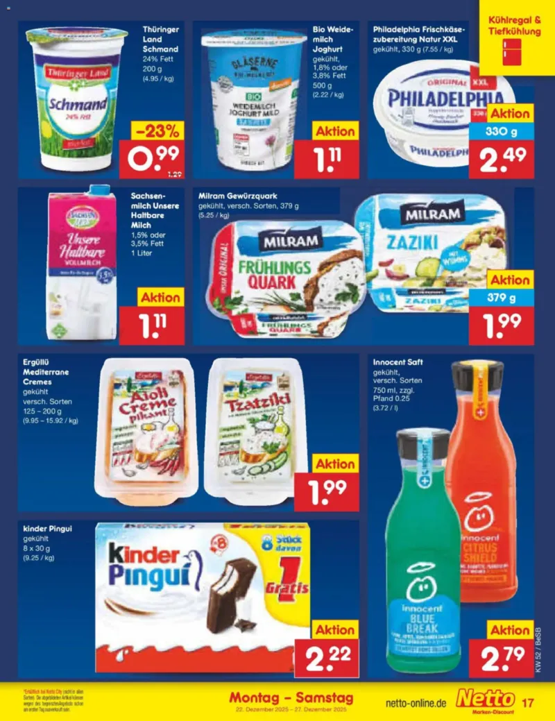 Netto Marken-Discount Prospekt vom 22.12.2025, Seite 17