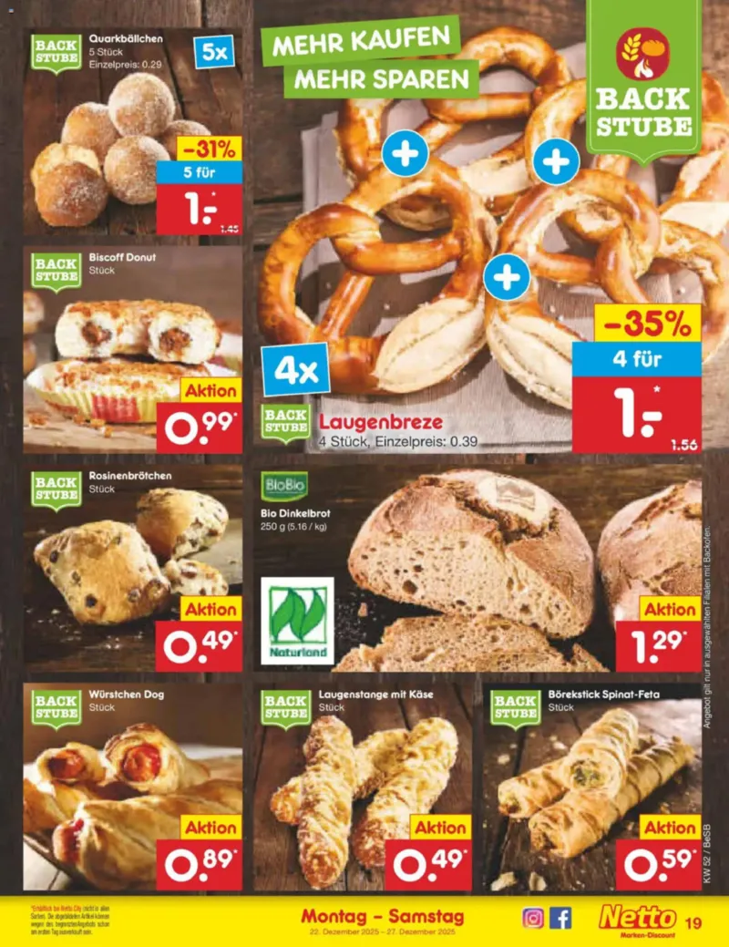 Netto Marken-Discount Prospekt vom 22.12.2025, Seite 19