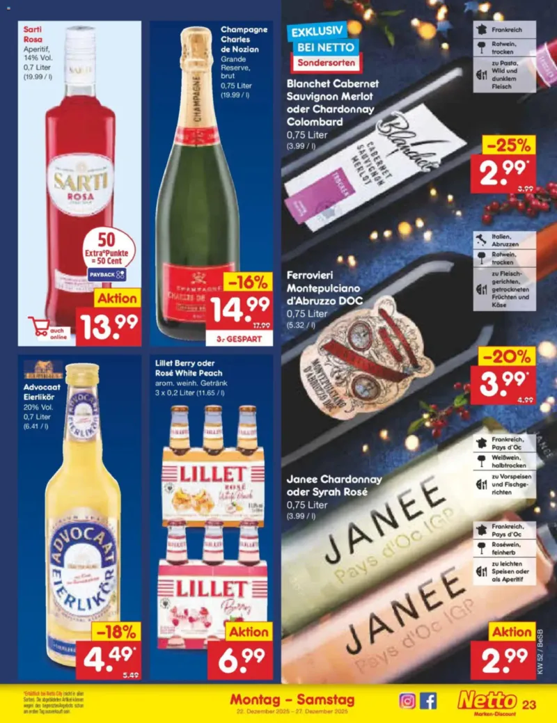 Netto Marken-Discount Prospekt vom 22.12.2025, Seite 23