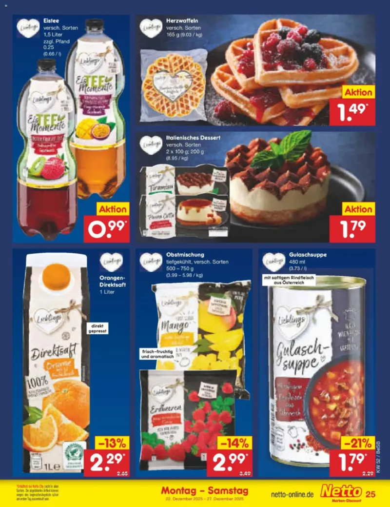 Netto Marken-Discount Prospekt vom 22.12.2025, Seite 25