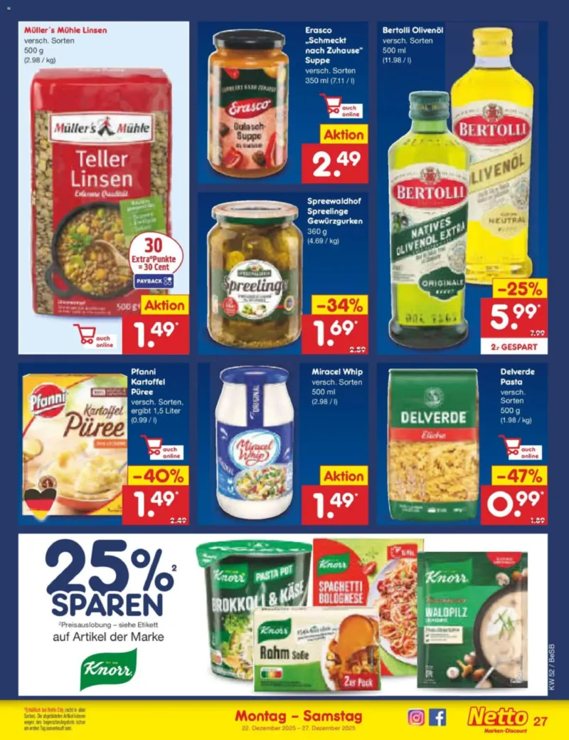 Netto Marken-Discount Prospekt vom 22.12.2025, Seite 27