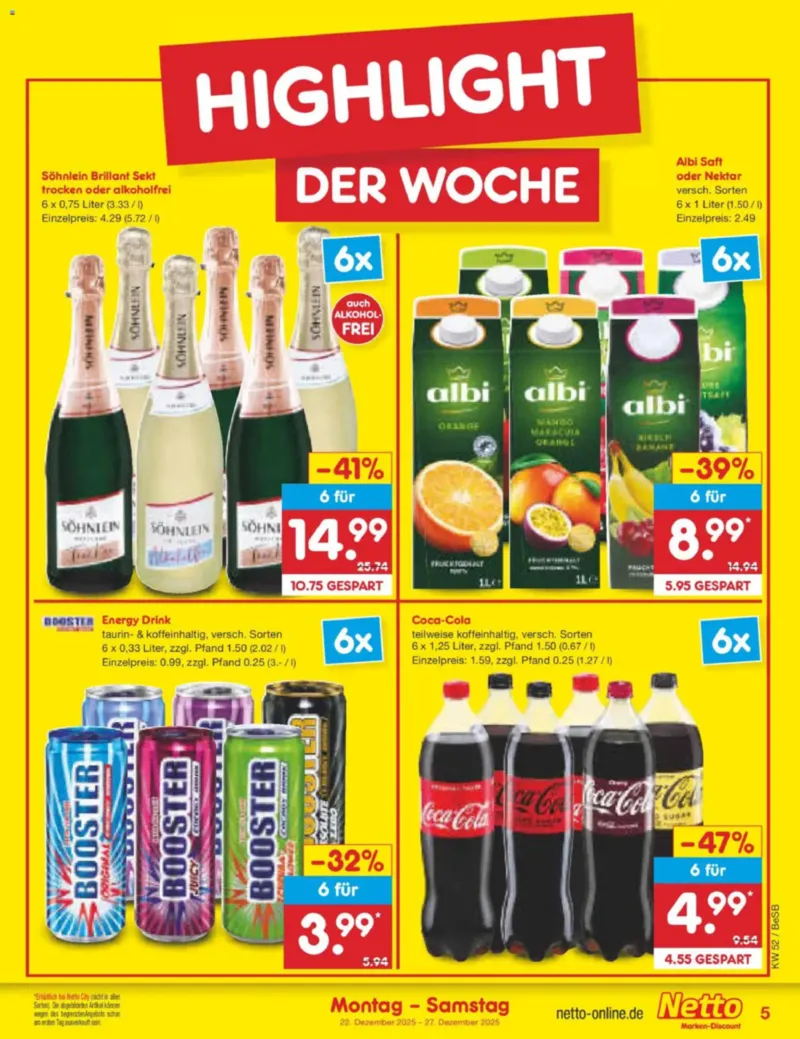 Netto Marken-Discount Prospekt vom 22.12.2025, Seite 5