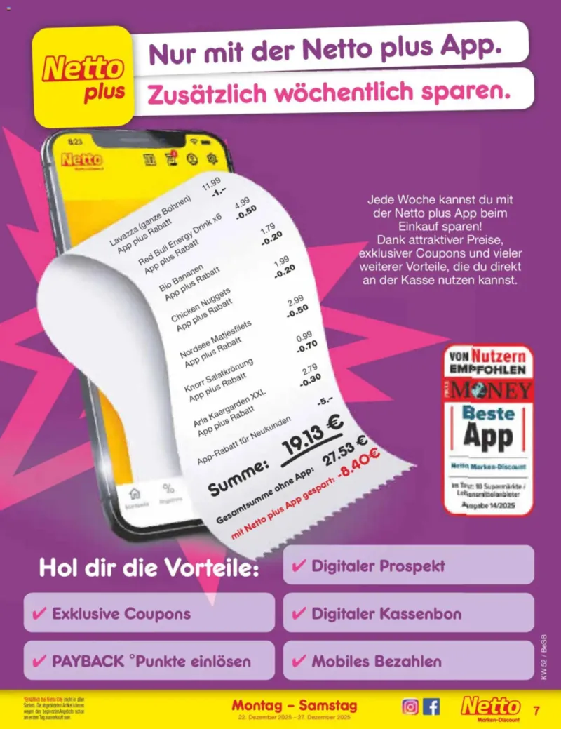 Netto Marken-Discount Prospekt vom 22.12.2025, Seite 7