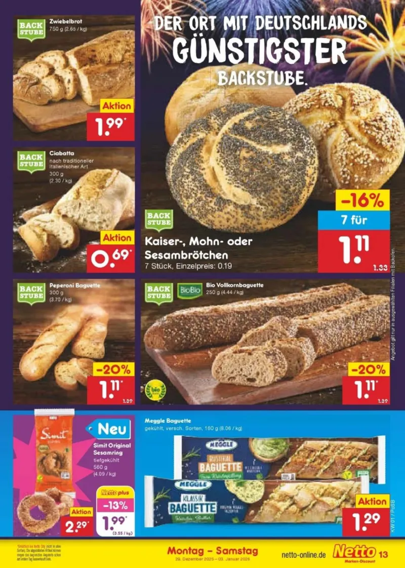 Netto Marken-Discount Prospekt vom 29.12.2025, Seite 13