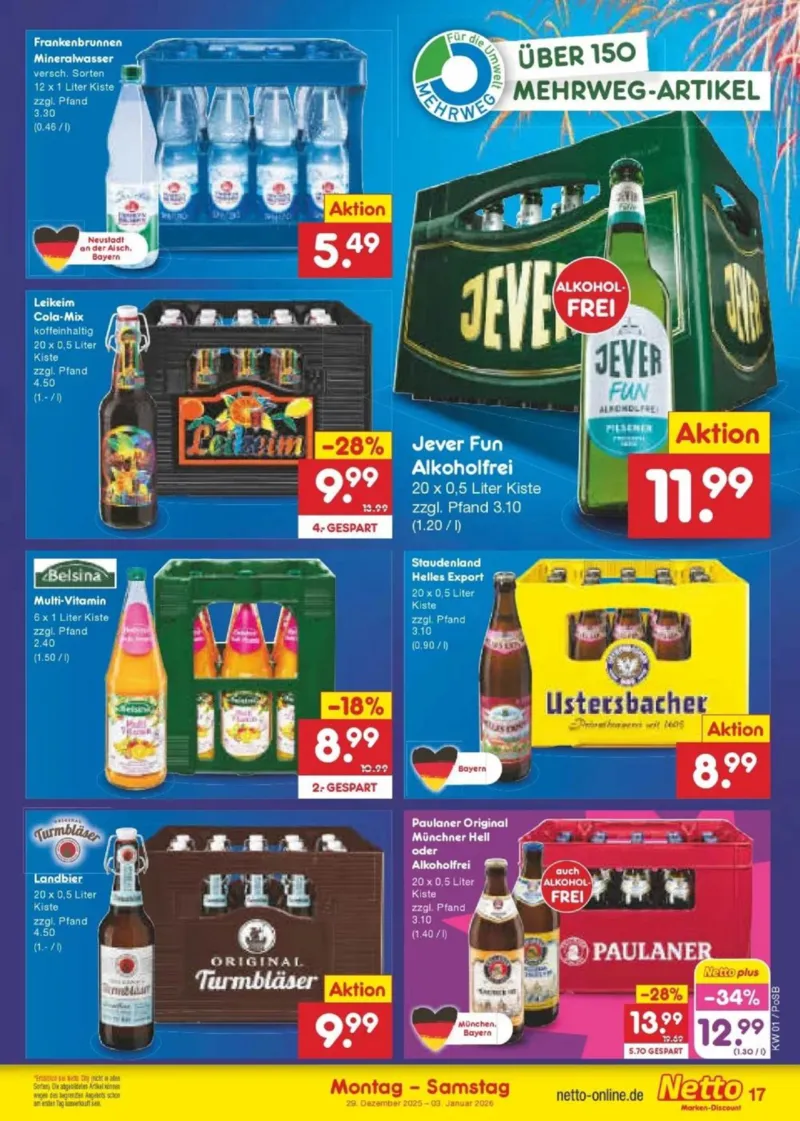 Netto Marken-Discount Prospekt vom 29.12.2025, Seite 17
