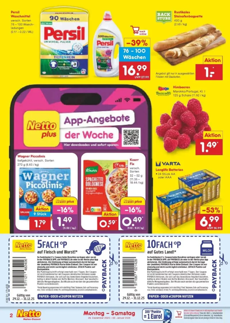 Netto Marken-Discount Prospekt vom 29.12.2025, Seite 2