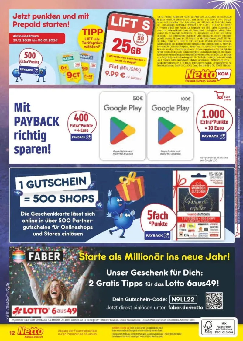 Netto Marken-Discount Prospekt vom 29.12.2025, Seite 29