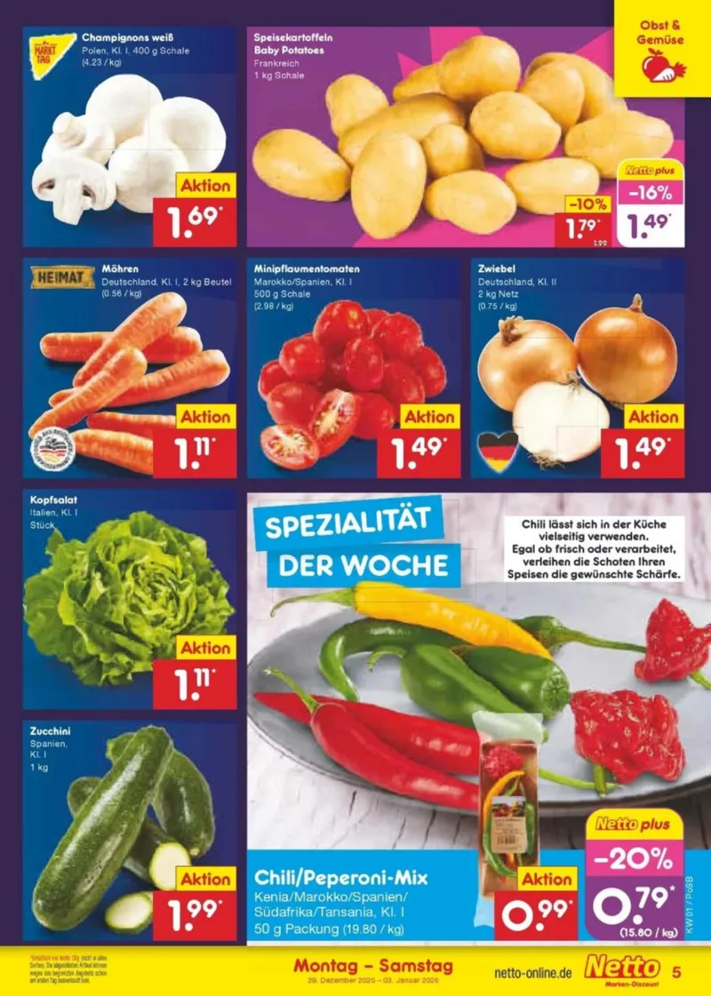 Netto Marken-Discount Prospekt vom 29.12.2025, Seite 5