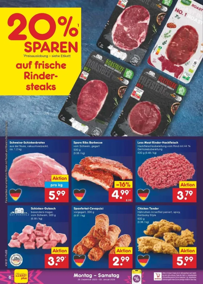 Netto Marken-Discount Prospekt vom 29.12.2025, Seite 6