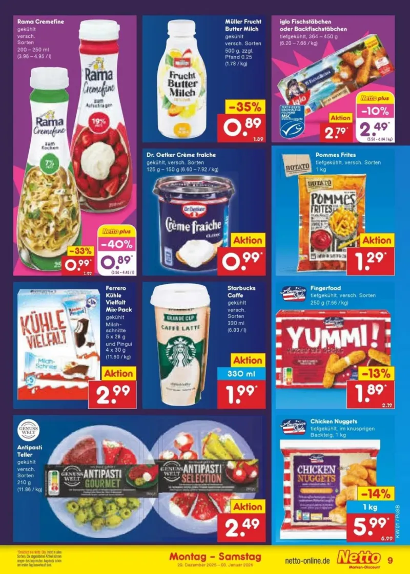 Netto Marken-Discount Prospekt vom 29.12.2025, Seite 9