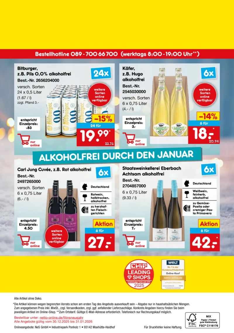 Netto Marken-Discount Prospekt vom 30.12.2025, Seite 8