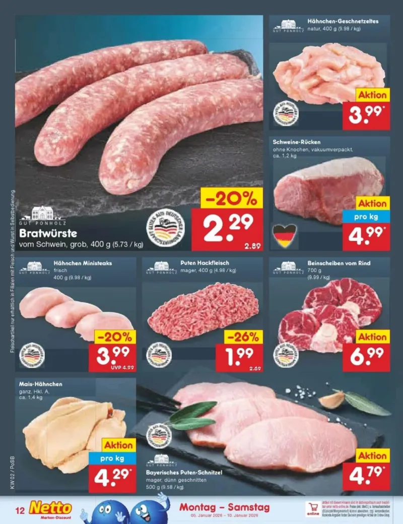Netto Marken-Discount Prospekt vom 05.01.2026, Seite 12