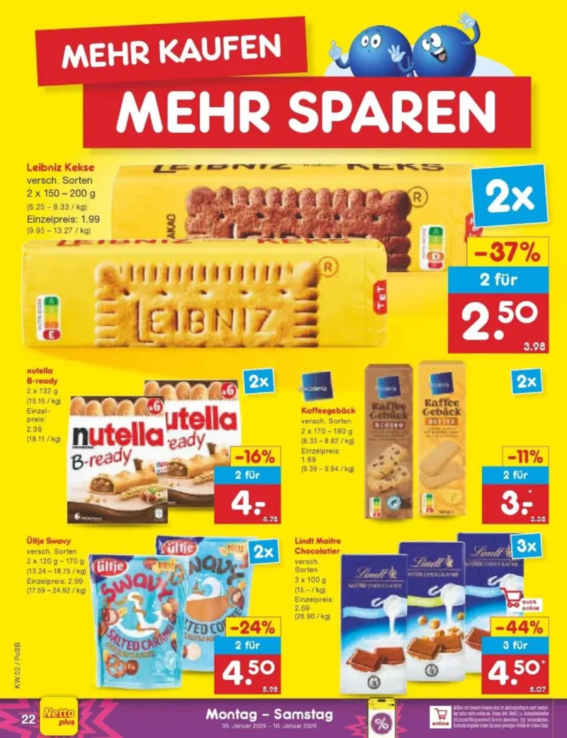 Netto Marken-Discount Prospekt vom 05.01.2026, Seite 22