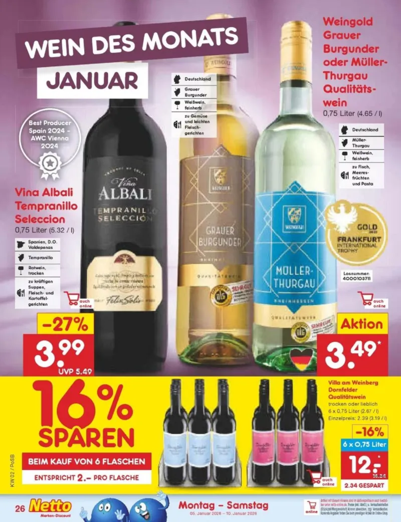 Netto Marken-Discount Prospekt vom 05.01.2026, Seite 26