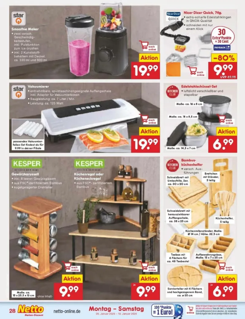Netto Marken-Discount Prospekt vom 05.01.2026, Seite 28