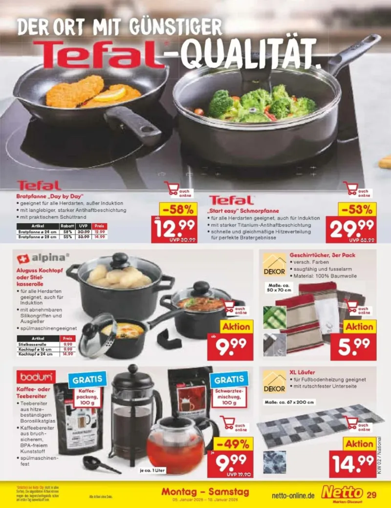 Netto Marken-Discount Prospekt vom 05.01.2026, Seite 29