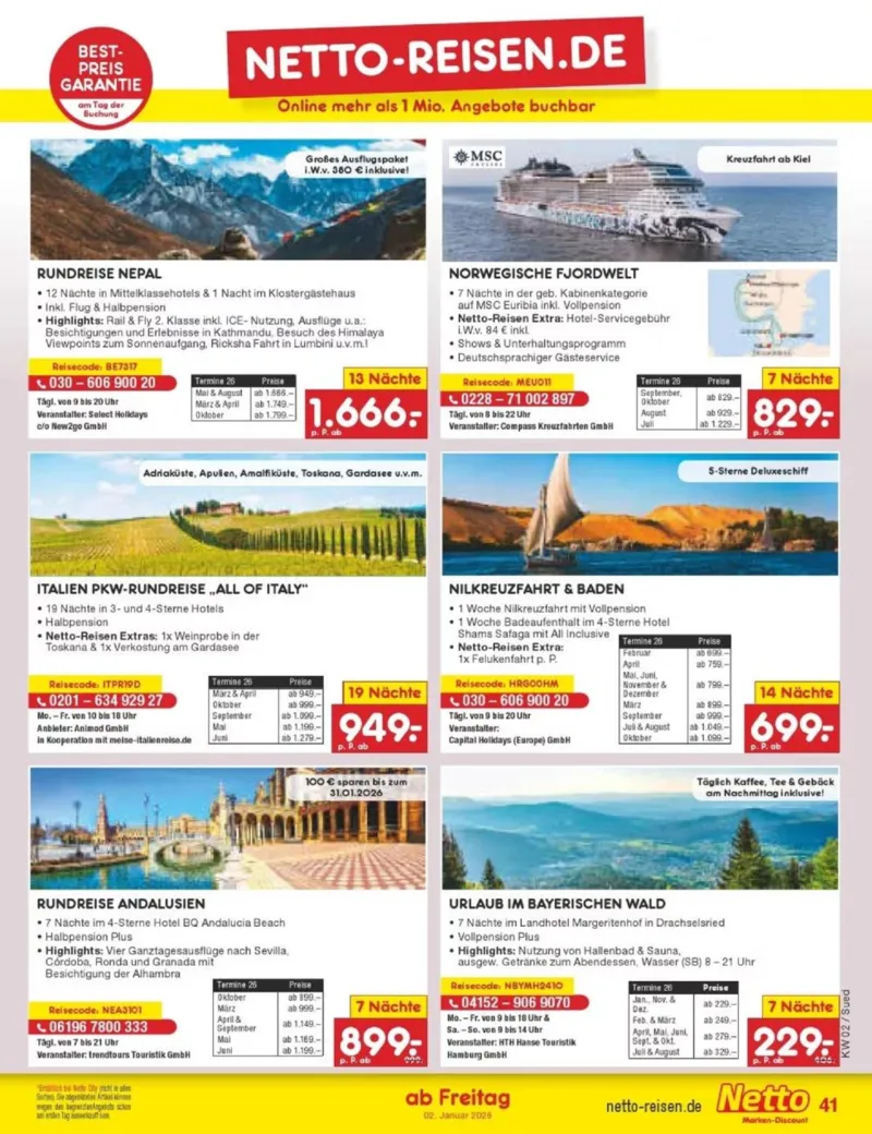 Netto Marken-Discount Prospekt vom 05.01.2026, Seite 45