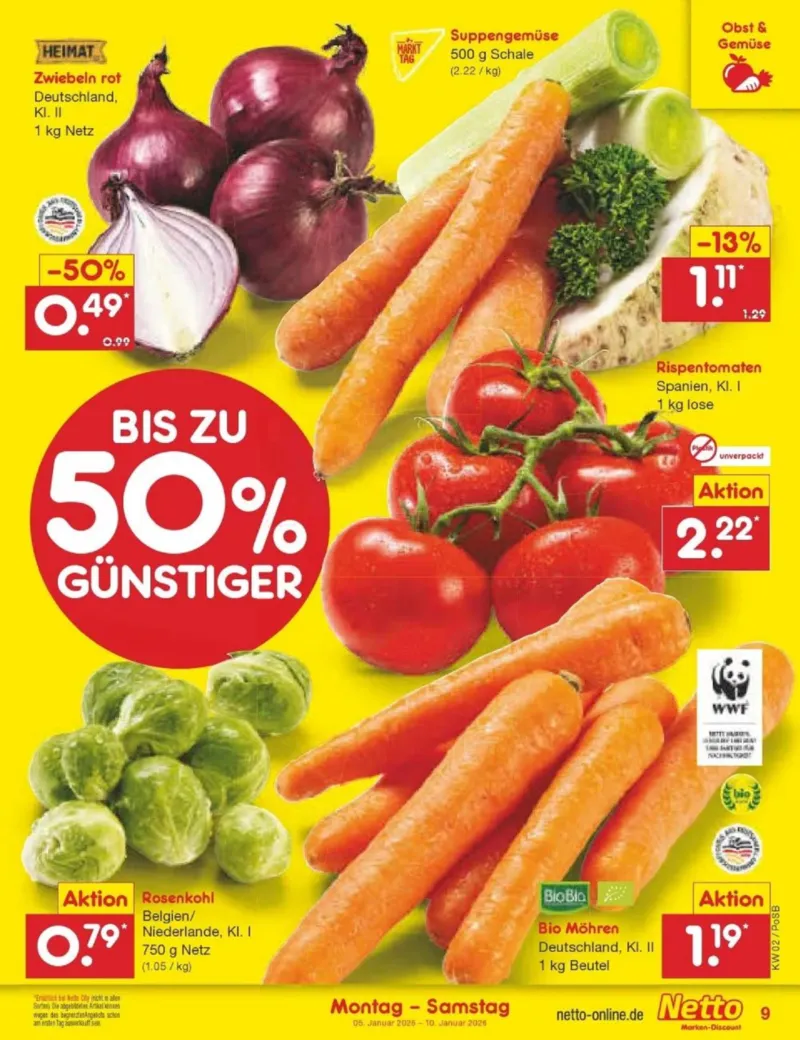 Netto Marken-Discount Prospekt vom 05.01.2026, Seite 9