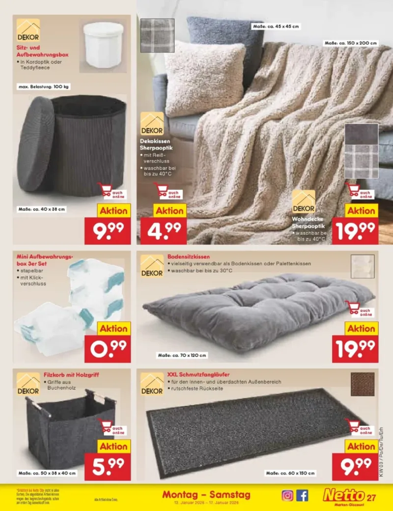 Netto Marken-Discount Prospekt vom 12.01.2026, Seite 27