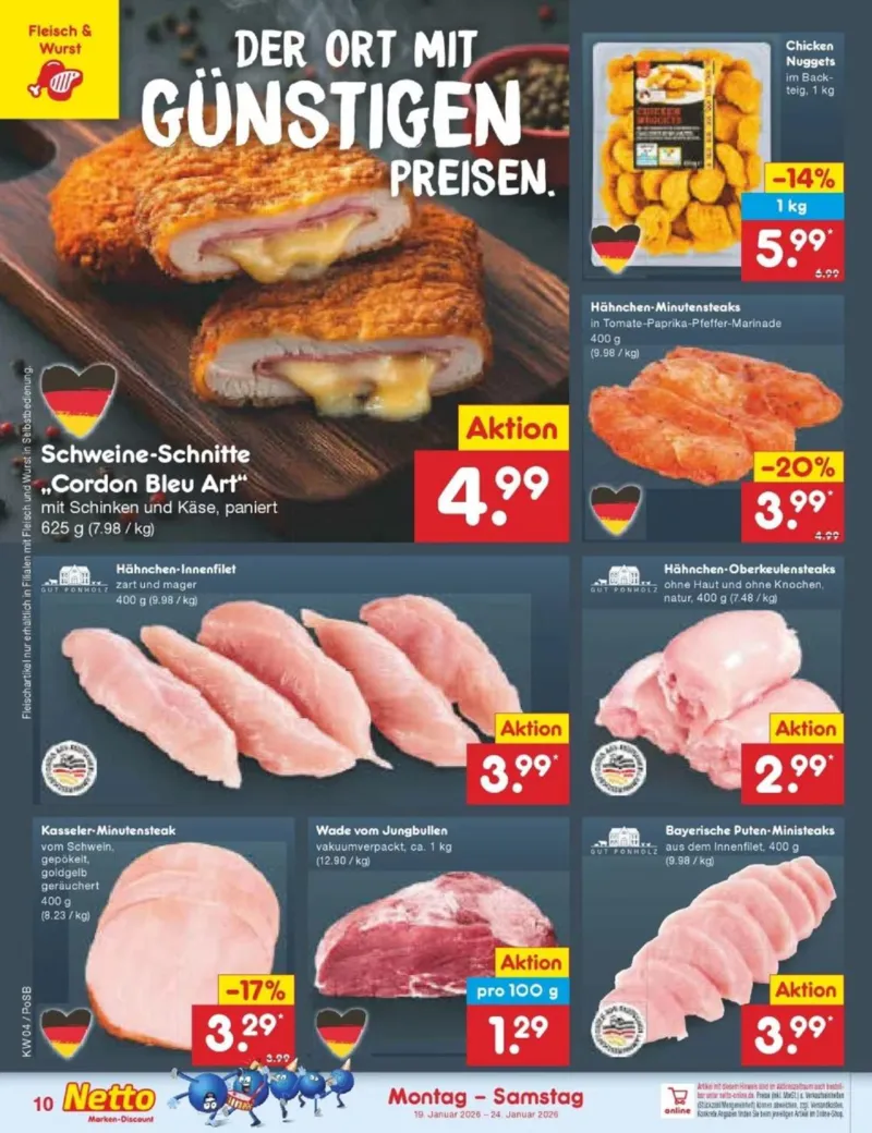 Netto Marken-Discount Prospekt vom 19.01.2026, Seite 10