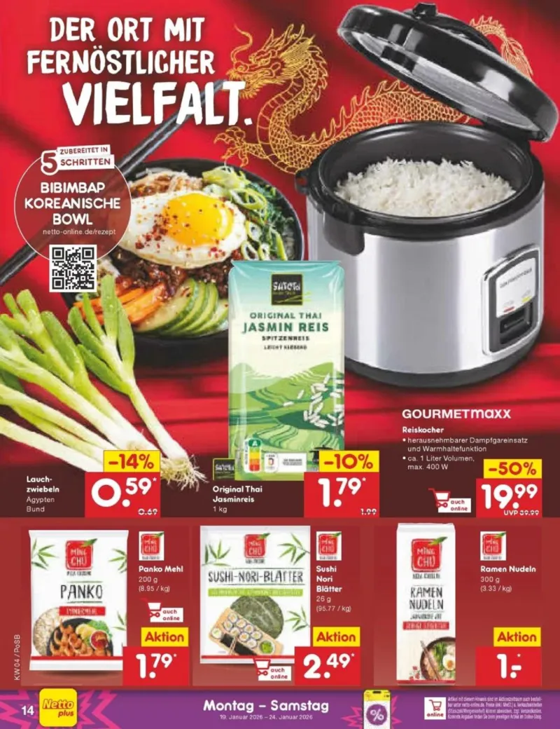 Netto Marken-Discount Prospekt vom 19.01.2026, Seite 14