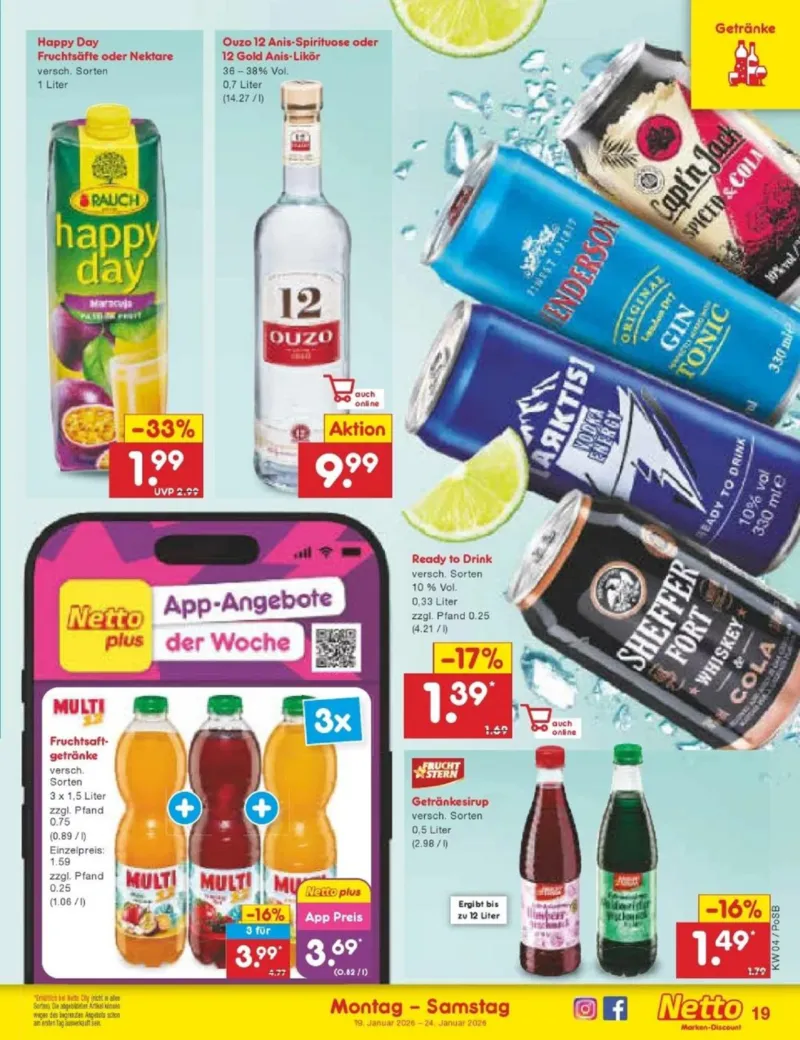 Netto Marken-Discount Prospekt vom 19.01.2026, Seite 19