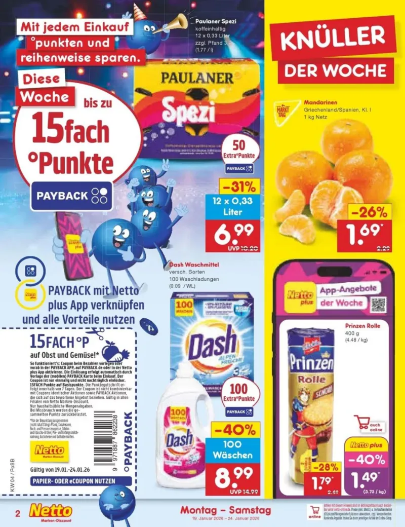 Netto Marken-Discount Prospekt vom 19.01.2026, Seite 2