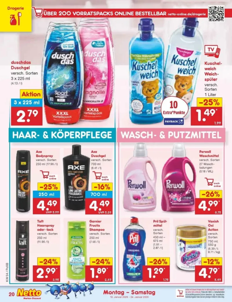 Netto Marken-Discount Prospekt vom 19.01.2026, Seite 20