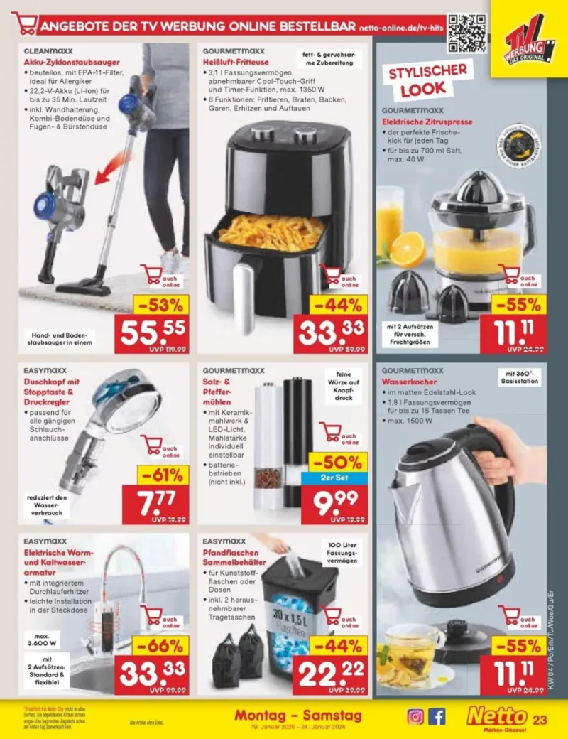 Netto Marken-Discount Prospekt vom 19.01.2026, Seite 23
