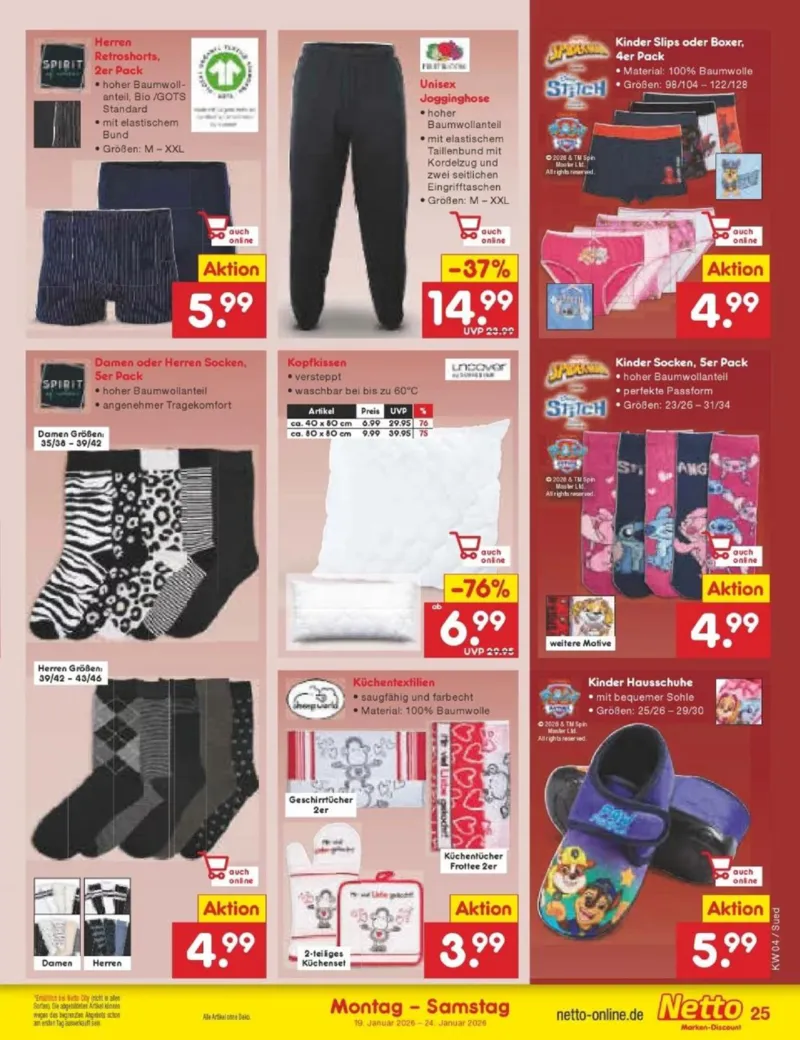 Netto Marken-Discount Prospekt vom 19.01.2026, Seite 25