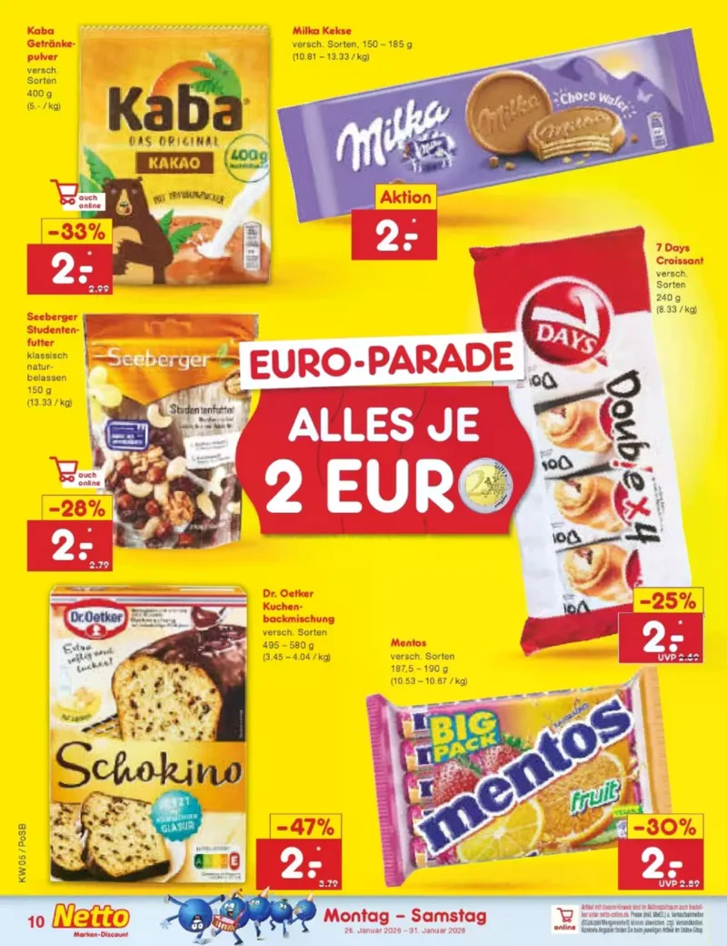Netto Marken-Discount Prospekt vom 26.01.2026, Seite 10
