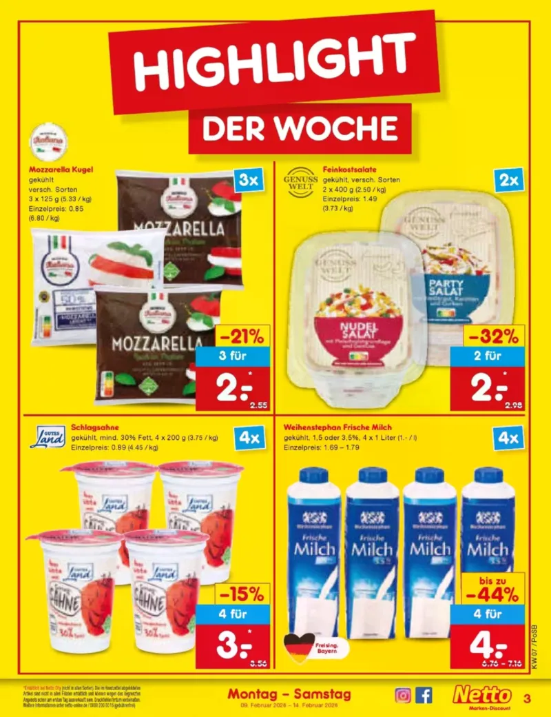 Netto Marken-Discount Prospekt vom 09.02.2026, Seite 3