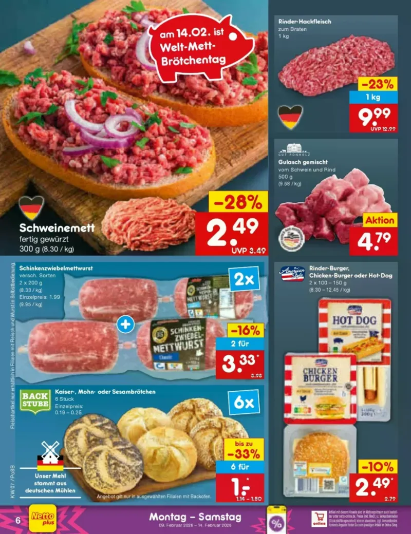 Netto Marken-Discount Prospekt vom 09.02.2026, Seite 6