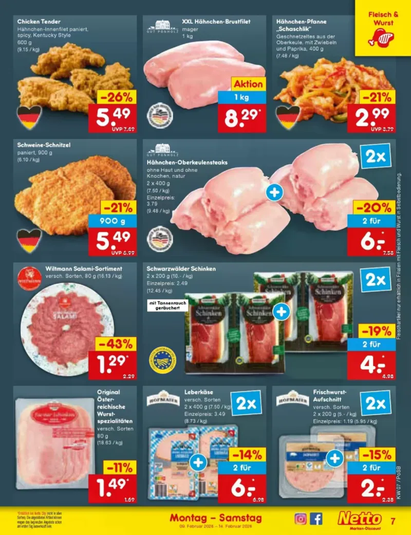 Netto Marken-Discount Prospekt vom 09.02.2026, Seite 7