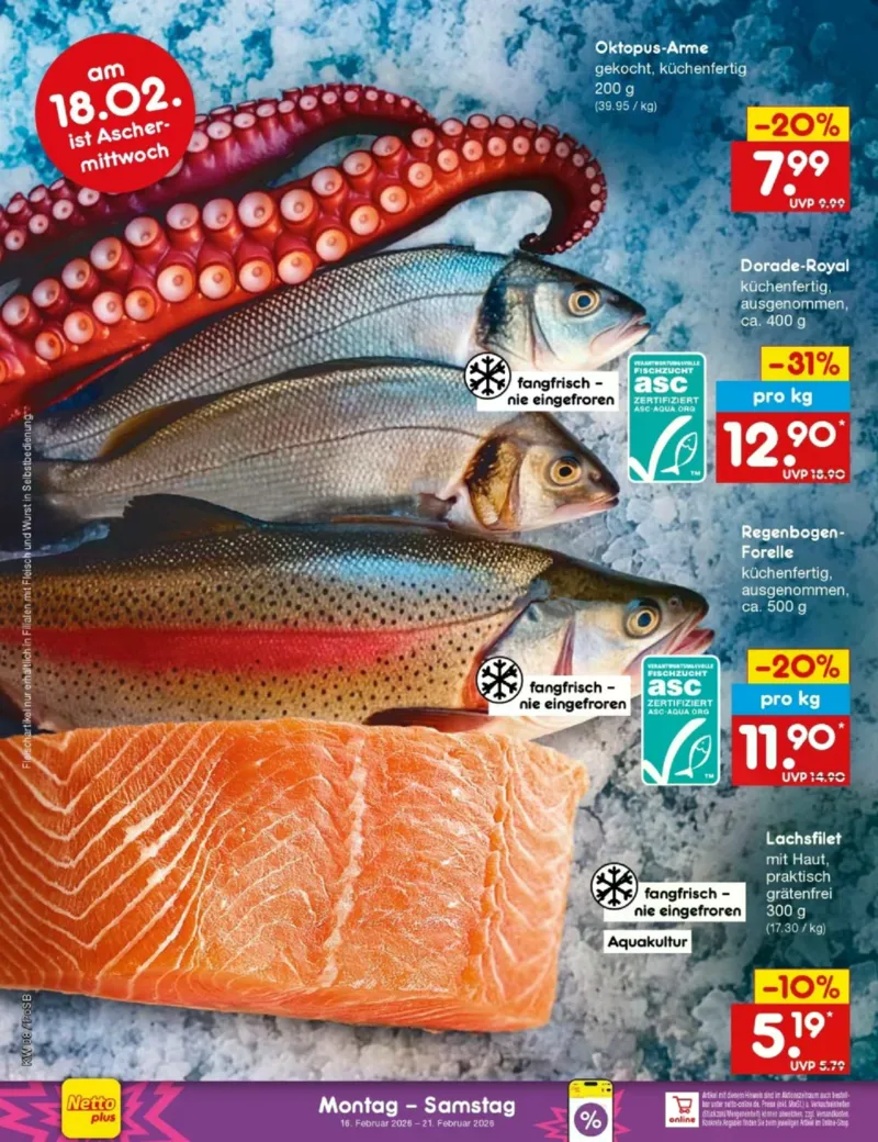Netto Marken-Discount Prospekt vom 16.02.2026, Seite 16