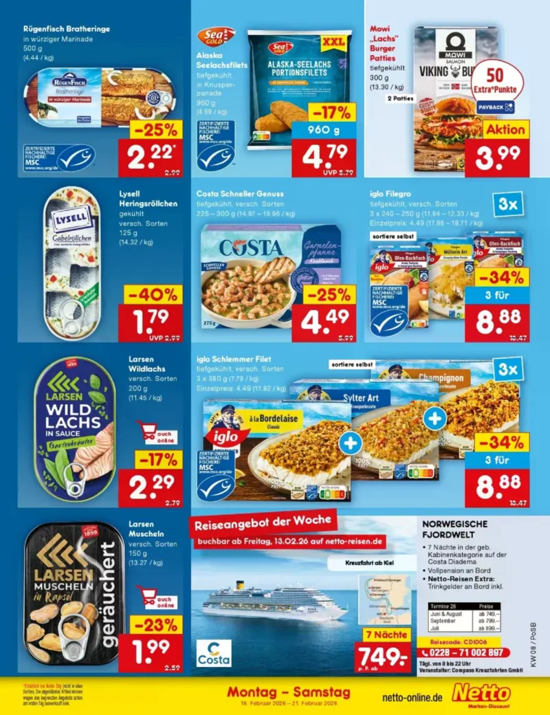 Netto Marken-Discount Prospekt vom 16.02.2026, Seite 19