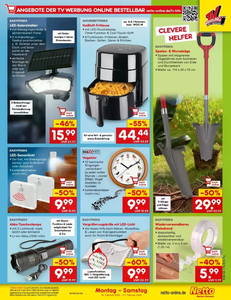 Netto Marken-Discount Prospekt vom 16.02.2026, Seite 27