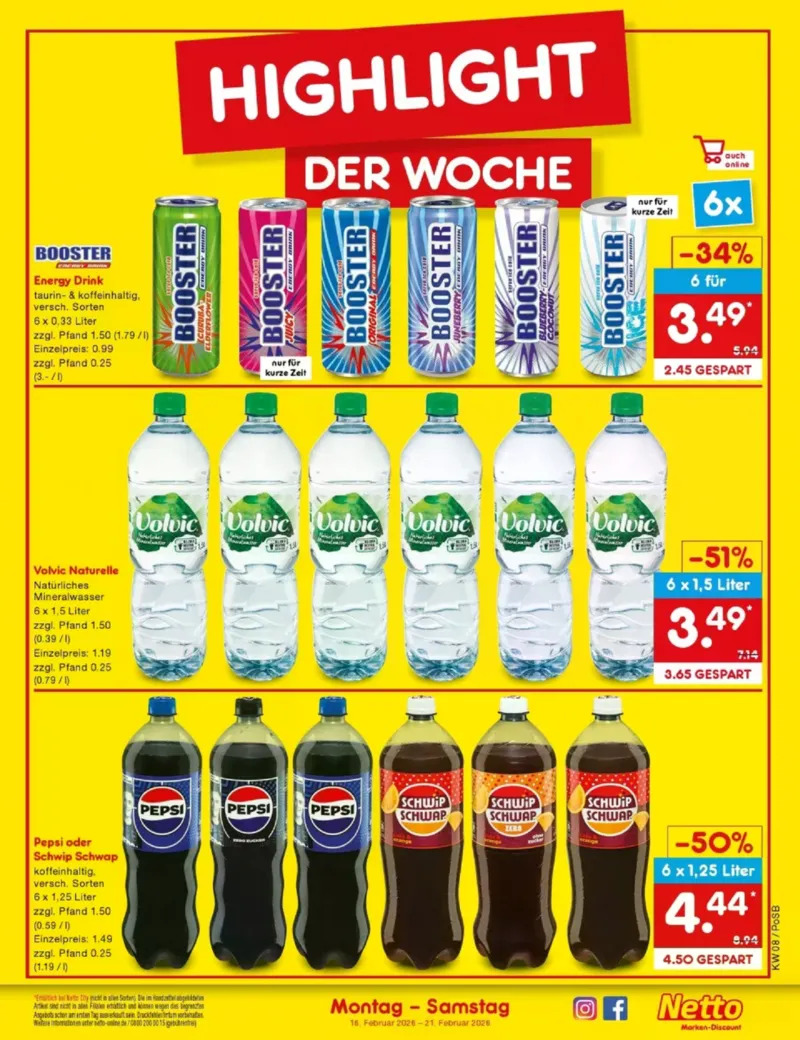 Netto Marken-Discount Prospekt vom 16.02.2026, Seite 3