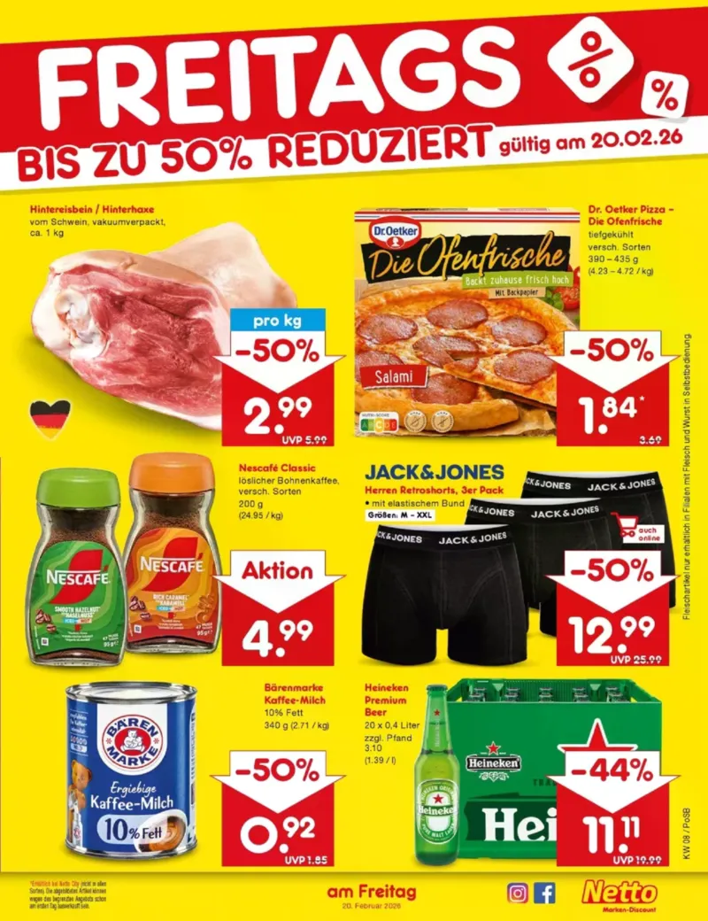 Netto Marken-Discount Prospekt vom 16.02.2026, Seite 43