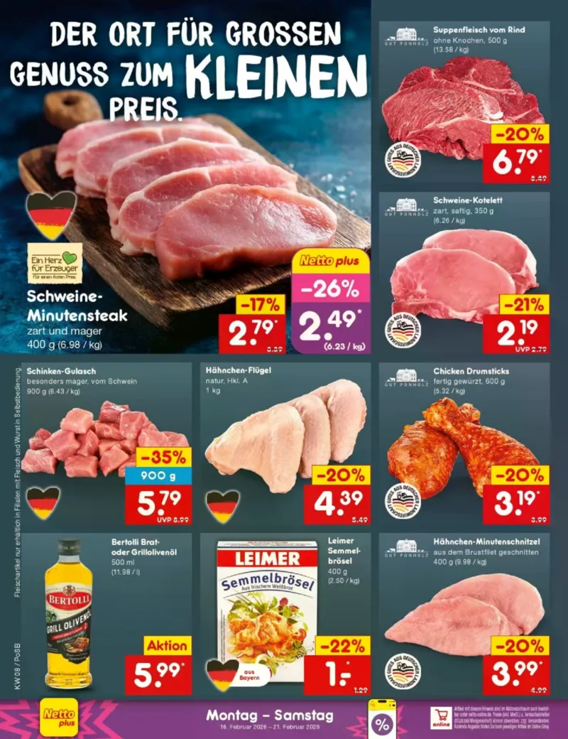 Netto Marken-Discount Prospekt vom 16.02.2026, Seite 8