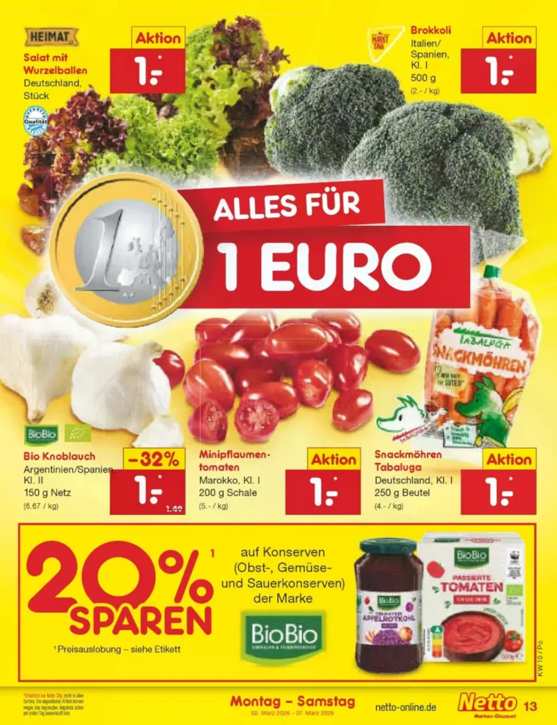 Netto Marken-Discount Prospekt vom 02.03.2026, Seite 13