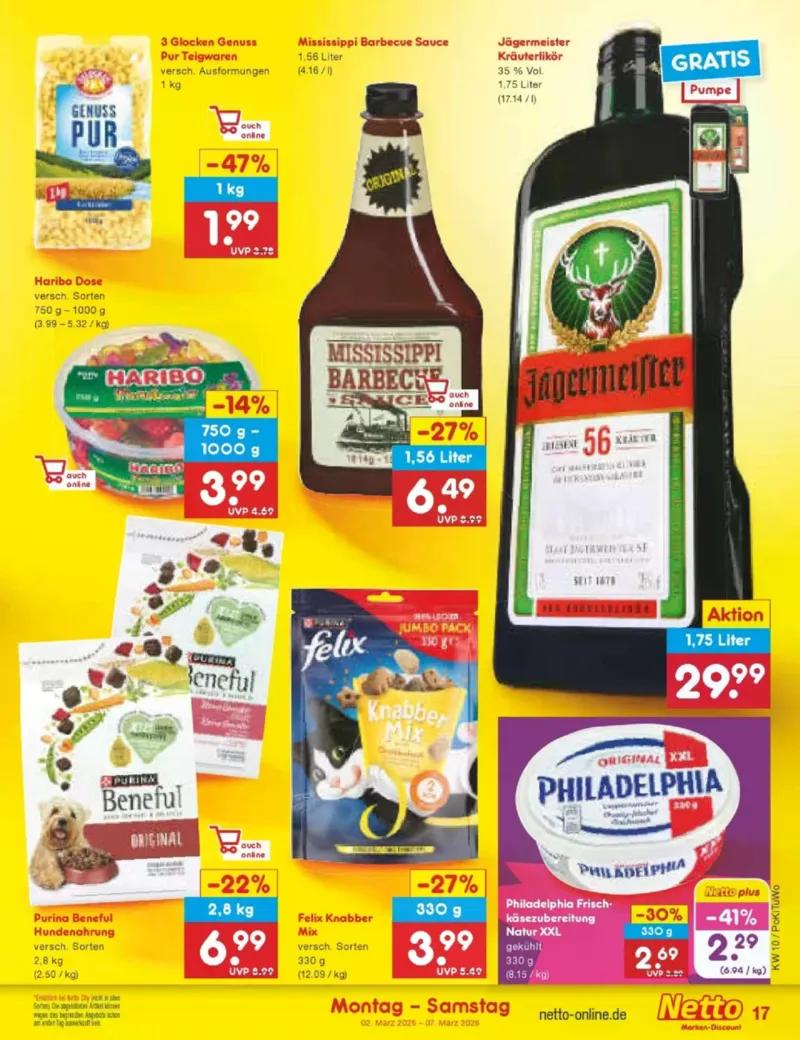 Netto Marken-Discount Prospekt vom 02.03.2026, Seite 17