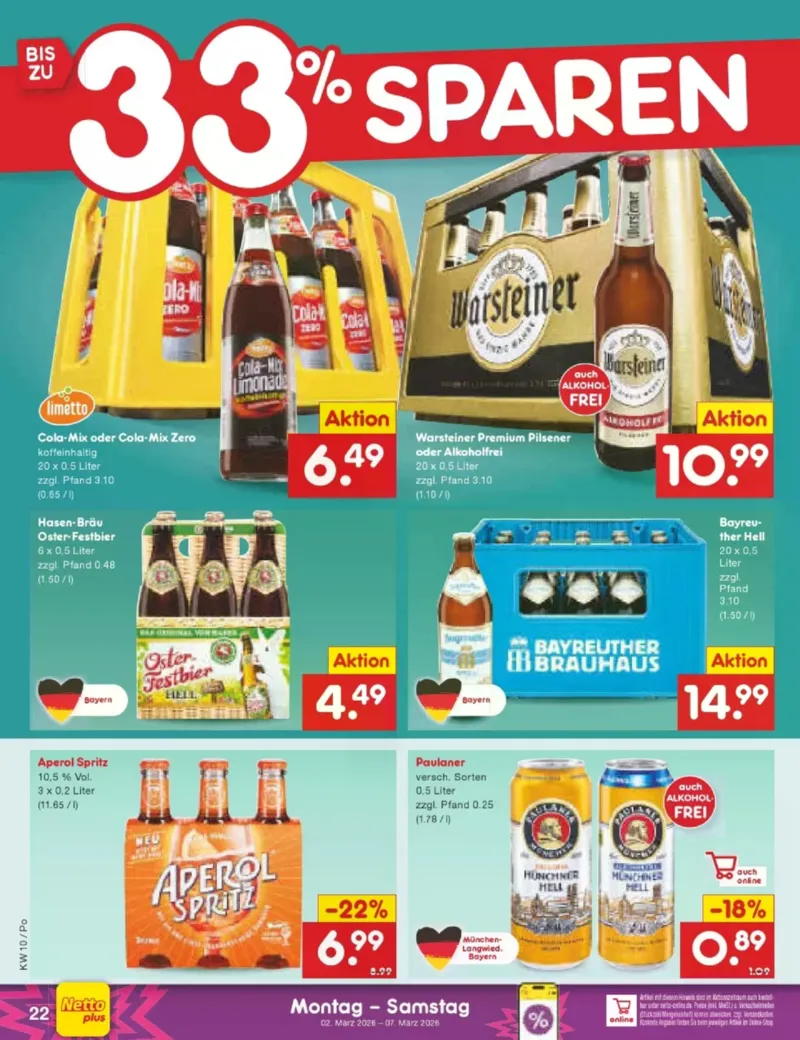 Netto Marken-Discount Prospekt vom 02.03.2026, Seite 22