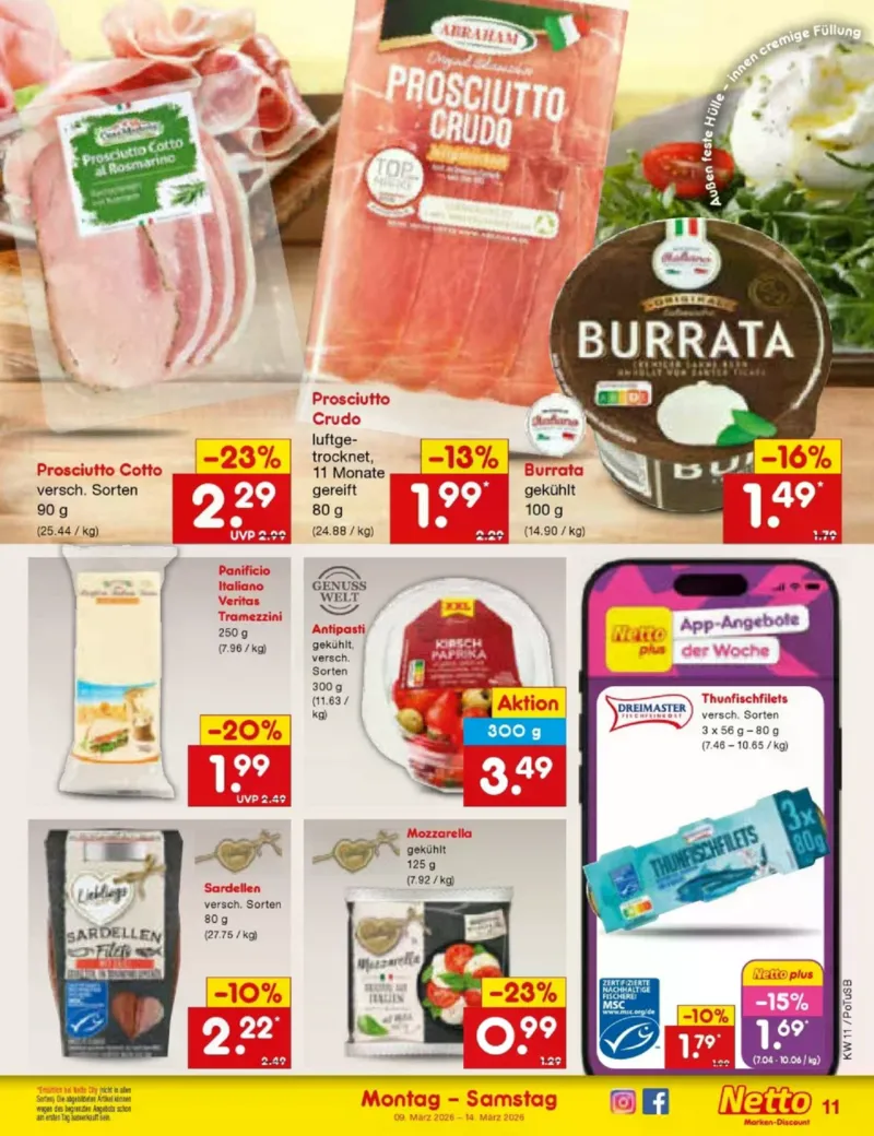 Netto Marken-Discount Prospekt vom 09.03.2026, Seite 11