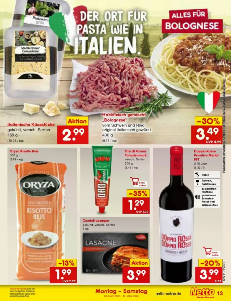 Netto Marken-Discount Prospekt vom 09.03.2026, Seite 13